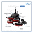 thumbnail image 2 of Batería de Cocina Ekco 14 Piezas de Aluminio Roja Modelo Classic, 2 of 8