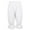 White, variant on TiaoBug Kids Girls Lace Trim Victorian Pantaloons Solid Color Loose Bloomer Pants Pants White 4