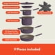 thumbnail image 4 of Juego de utensilios de cocina BELLA StoreMore de 9 piezas con antiadherente de cerámica, 4 of 6