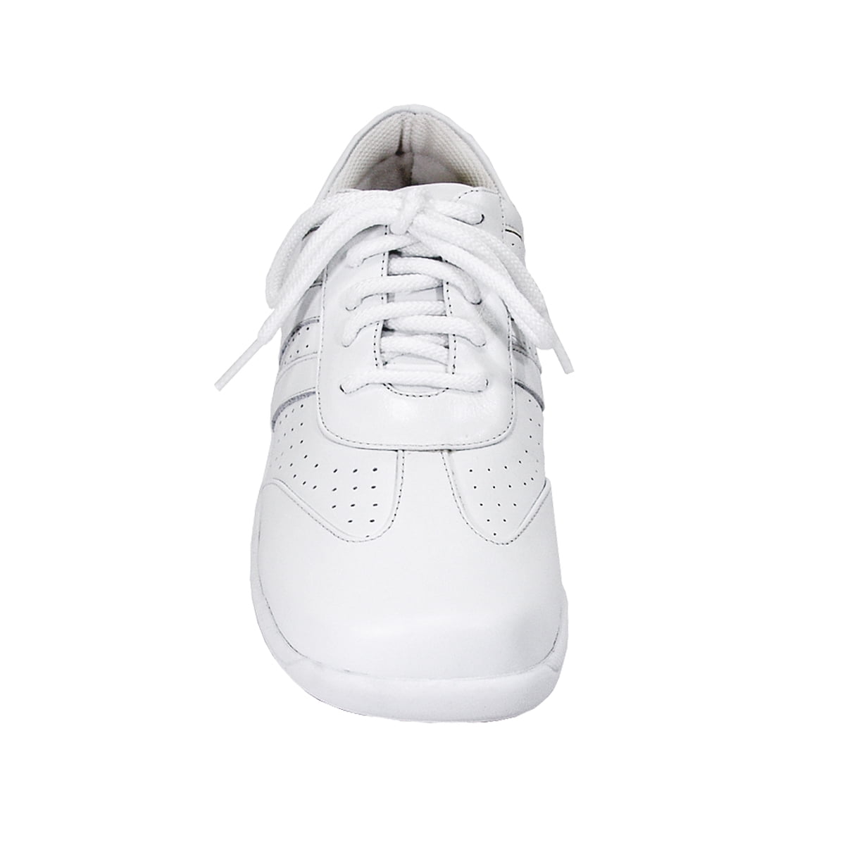24 HOUR COMFORT Donna Wide Width Comfort Shoe For Work and Casual Attire WHITE 6.5