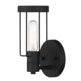 thumbnail image 4 of Designers Fountain Tafo 1 Light Matte Black Wall Sconce Light, D273M-WS-MB, 4 of 5