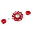 thumbnail image 4 of Bike Ceramic Pulley, Bearing  Wheel, Durable Rear Derailleur Guide Roller Part Accessory Aluminium Alloy Wheel Pulley For  Bike, 4 of 6