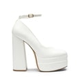 thumbnail image 2 of Zapatos DREAM PAIRS SDPU2471W Blancos con Plataforma y Tacones Gruesos, 2 of 7