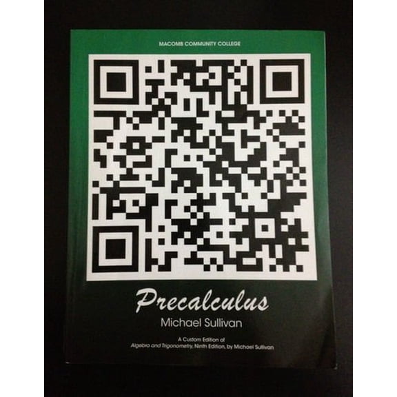 Pre-Owned Precalculus, 9781256286158, 125628615X, Paperback, Ninth Edition edition