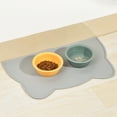 thumbnail image 5 of Cat and dog food mat, silicone bowl mat for food and water, waterproof non-slip pet feeding mat, 5 of 5
