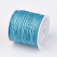 thumbnail image 2 of 1roll Nylon Thread Nylon Jewelry Cord for Custom Woven Jewelry Making Dark Turquoise 0.8mm, 2 of 3