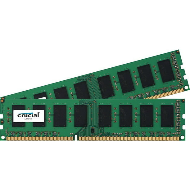 "Crucial 8GB Kit (2 x 4GB) DDR3L-1600 UDIMM - CT2K51264BD160B