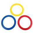 thumbnail image 6 of UPKOCH 3Pcs PP Juggling Rings 9.45X9.45X0.08In Portable Design For Physical Fitness Improvement Beginners, 6 of 8