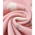 thumbnail image 2 of Toddler Girls Thin Fleece Jacket Cartoon Spring Baby Girls Boys Coats for Kids Pink 2T, 2 of 9