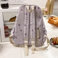 thumbnail image 5 of Girls Backpacks Girls Bowknot Backpack Japanese Style Cute Large Capacity Student School Bag Blue One Size, 5 of 9