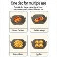 thumbnail image 4 of XMMSWDLA Air Fryer Silicone Basket, thickened 8.5 inch large Reusable Heat Resistant Easy Cleaning Air fryers Silicone Pot square for Air fryer Oven Accessories very suitable for 5-8 QT air fryer, 4 of 7