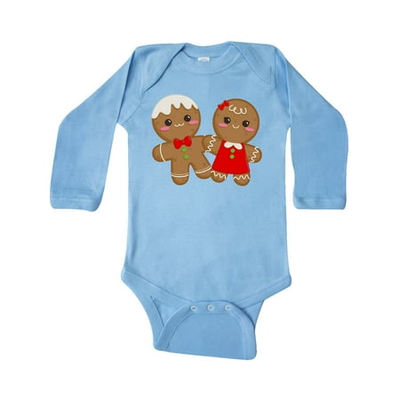 

Inktastic Gingerbread Couple Gift Baby Boy or Baby Girl Long Sleeve Bodysuit