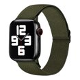 thumbnail image 1 of WFEAGL Stretchy Nylon Loop Band Apple Watch Band Sports Strap 42mm 44mm 45mm Green, 1 of 9