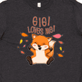 thumbnail image 4 of Inktastic Gigi Loves Me- cute baby fox Youth T-Shirt, 4 of 5