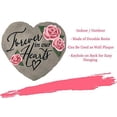 thumbnail image 6 of Spoontiques - Garden Décor - Forever in Our Hearts Stepping Stone - Decorative Stone for Garden, 6 of 6