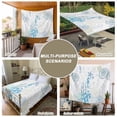 thumbnail image 6 of Coastal Blue Tapestry for Bedroom Wall Hanging Tapestry, Ocean Coral Starfish Jellyfish Seahorse Ceiling Backdrop Tapestries Poster Blanket Wall Decor for Teens Room Living Room Dorm 59" x 90", 6 of 8