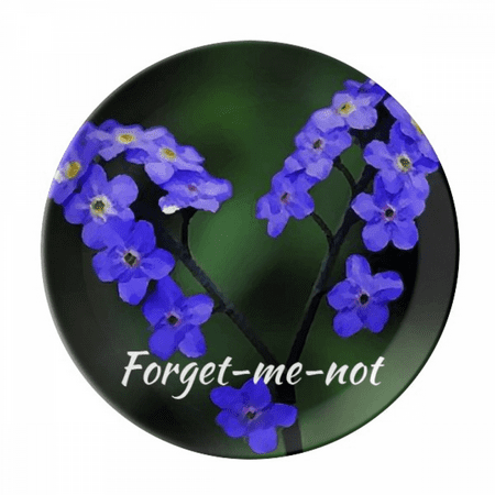 

Memory Common Knowledge English Language Culture Plate Decorative Porcelain Salver Tableware Dinner Dish