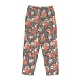 thumbnail image 5 of Goofa Foxes Printed Soft Pajama Pants for Women, Wide Leg Comfy Casual Lounge Yoga Pants-Large, 5 of 9