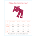 thumbnail image 2 of 18 Months Baby Girls Clothes 24 Months Girls 2PCS Fall Winter Outfits Set Cute Bowknot Toddler Girls Long Sleeve Top Pants Set Rose Red, 2 of 8