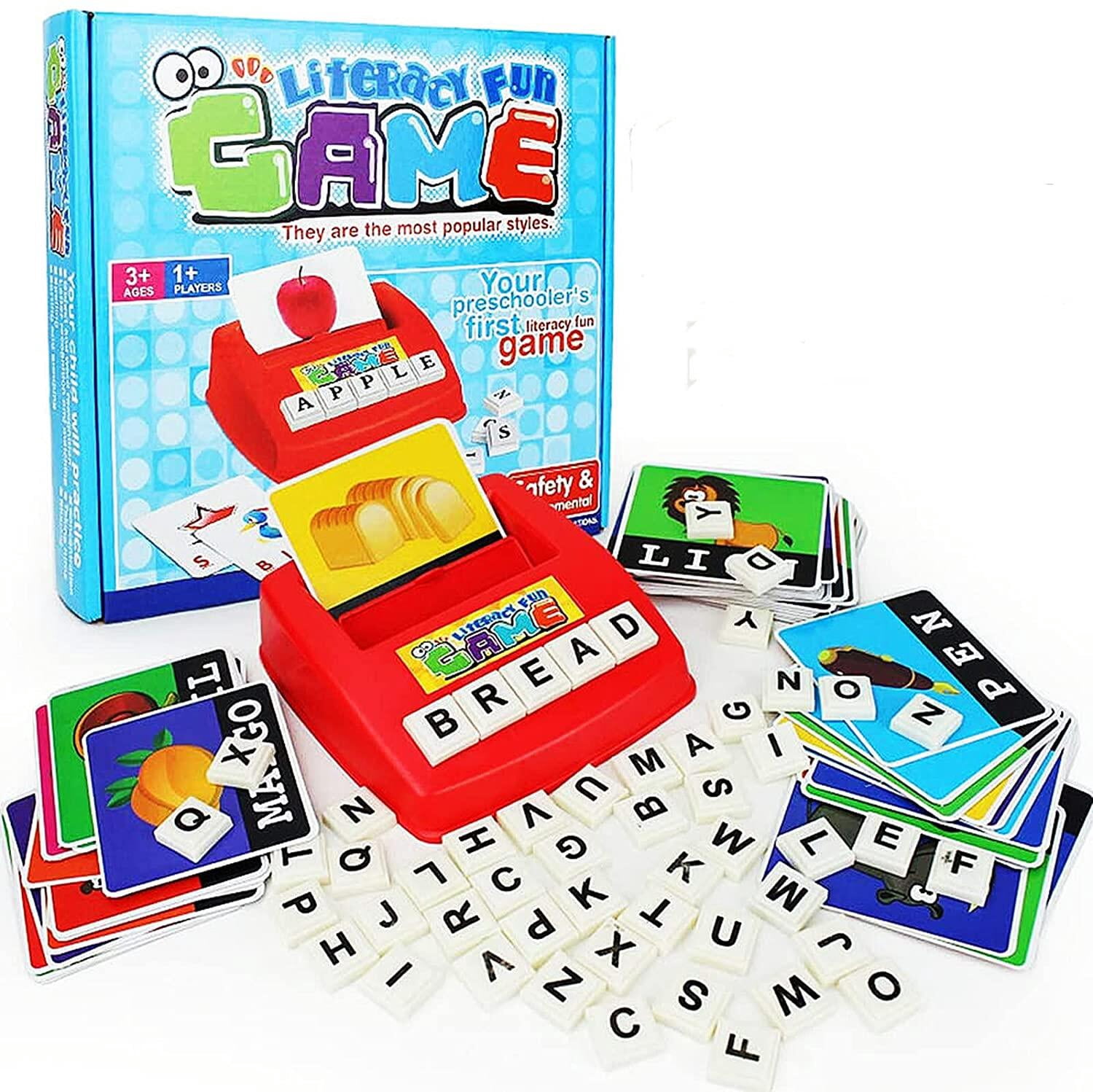 Juguete educativo de aprendizaje Juego de letras a juego para niños ...