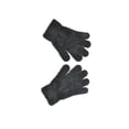 thumbnail image 2 of Sonducket 1 par de guantes para niños pequeños, guantes gruesos de punto de invierno, accesorio de ropa para manualidades de punto pequeño Simple y guantes y mitones Negro, 2 of 6