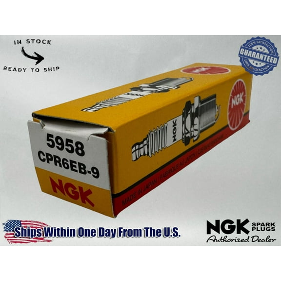 NGK Genuine OEM Authentic Spark Plug CPR6EB9