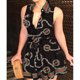 thumbnail image 1 of Vestidos de fiesta cortos noche de mujer De Moda Impresopangjing, 1 of 4
