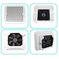 thumbnail image 2 of Lefu 12V RV Caravan Side Air Trailer Vent Cooling Ventilation Mute Exhaust Fan, 2 of 9