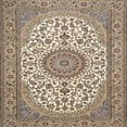 thumbnail image 1 of Ahgly Company Indoor Square Traditional Brown Medallion Area Rugs, 10' Square, 1 of 6