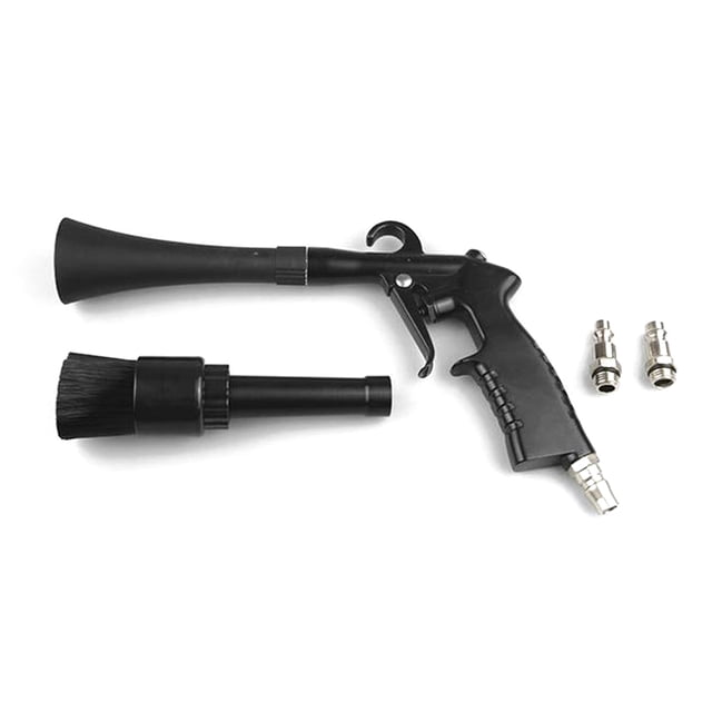 Pistola de Soplado Con Boquilla y Cepillo Kit de Pistola de Limpieza de Automóviles de alta Presión Conectores de Europa/América/Japón Detallado Herramientas Para ASIENTOS