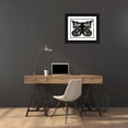 thumbnail image 3 of Kamdon Kreations 31x26 Black Ornate Wood Framed with Double Matting Museum Art Print Titled - I See a Butterfly, 3 of 4
