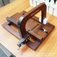 thumbnail image 4 of Wooden Soap Cutter, Wire Slicer Cutting Tool with Size Scale for Handmade Soap Loaf Cheese Butter Candles (Oak), 4 of 4