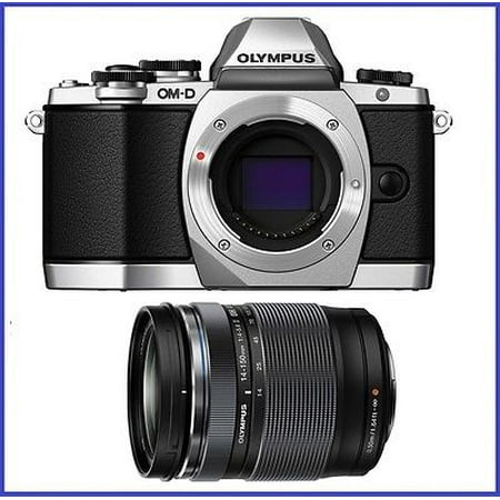 Olympus OM-D E-M10 Silver Digital Camera w/ M.Zuiko ED 14-150mm f/4-5.6 II