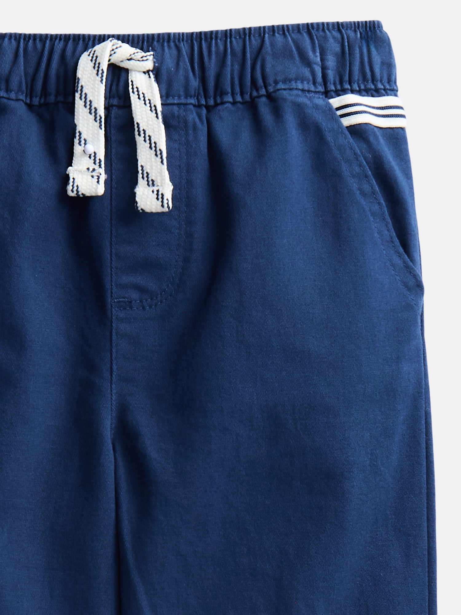 Wonder Nation Toddler Boys Woven Cotton Joggers, Sizes 18M-5T