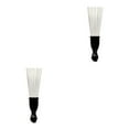 thumbnail image 3 of Transemion Black Wide-Tooth Afro Hair Lifting Pik Pick Detangle Wig Comb for Thick Hair Type B 2Set, 3 of 6