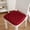 Red, variant on Namzi-b Cushion Garden Terrace Home Kitchen Office Thick Comfortable Cushion 16.53*17.32inch (Brown)