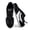 Black, variant on LUCKY STEP Retro Sneakers Thin Sole Lace up Lightweight Casual Shoes,Beige,Womens