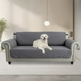 thumbnail image 2 of CHOK 100% Waterproof Sofa Cover Machine Washable Couch Cover Non Slip Furniture Protector Slipcover for Dogs  Children  Pets  Oversized Sofa  Brown, 2 of 8
