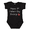 Black, variant on Happy 1st Father’s Day Girl or Boy Baby Bodysuit – Baby Gift