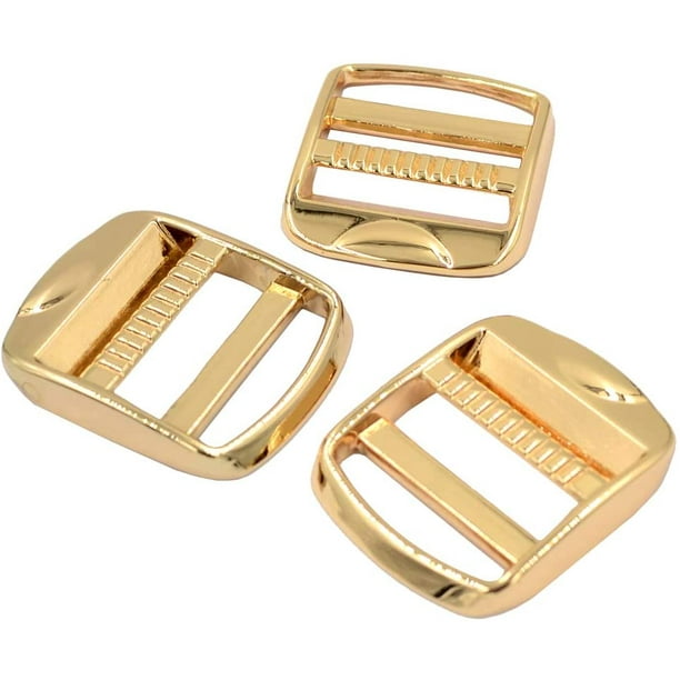 Metal Ladder Lock Buckle Slider Adjustable bing Strap Release