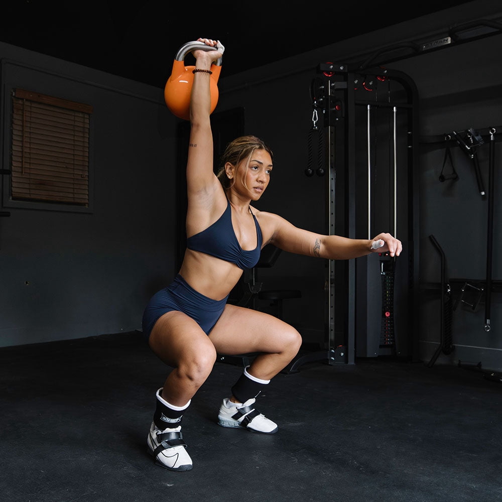 Titan Fitness 12 KG Competition Kettlebell, Color-Coded Orange, 35mm Handle
