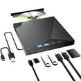 thumbnail image 1 of Unidad externa de CD/DVD Taopjwr 7 en 1 USB 3.0/Type-C para portátil, 1 of 8