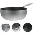 Weiweiguan Pan Stainless Steel Milk Pan Butter Sugar Melting Pot Saucepan for Home