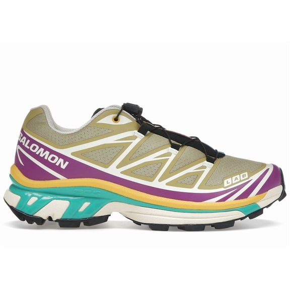 Salomon Men's XT-6 Antique Gold Transparent Yellow Hiking Shoes, from StockX