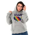 thumbnail image 4 of Gay in the USA LGBTQ American Pride Hoodie Sweatshirt Women Men Brisco Brands S, 4 of 6
