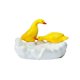 thumbnail image 2 of Jabonera de pato portátil de cerámica de fácil limpieza Jabonera Jabonera Bandeja para jabón para Blanco, 2 of 9
