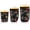 Black, variant on 3 Pack Reusable Iced Coffee Sleeves for Iced Coffee Cups or Drinks Reusable Neoprene Insulated Sleeves for Hot and Cold Drinks