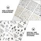 thumbnail image 3 of Ghost Nail Stickers Halloween Theme Nail Decals Manicure Tips Paper Black for Festive Atmosphere 6sheets, 3 of 5