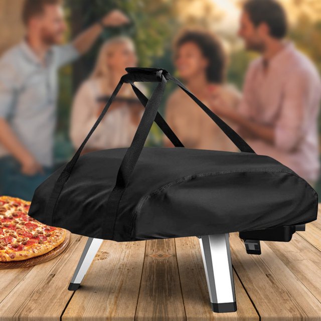CNKOO Housse de Four à Pizza Compatible avec Ooni Koda 12 Housse de Four à Pizza Portable Tissu Oxford 420D Housse de Four à Pizza Imperméable Résistante aux Intempéries pour Extérieur