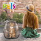 thumbnail image 4 of Fancy Pets Mochila transparente para mascotas, perros, gatos o roedores de viaje gris Fancy Pets Back Pack Viaje Gris, 4 of 4